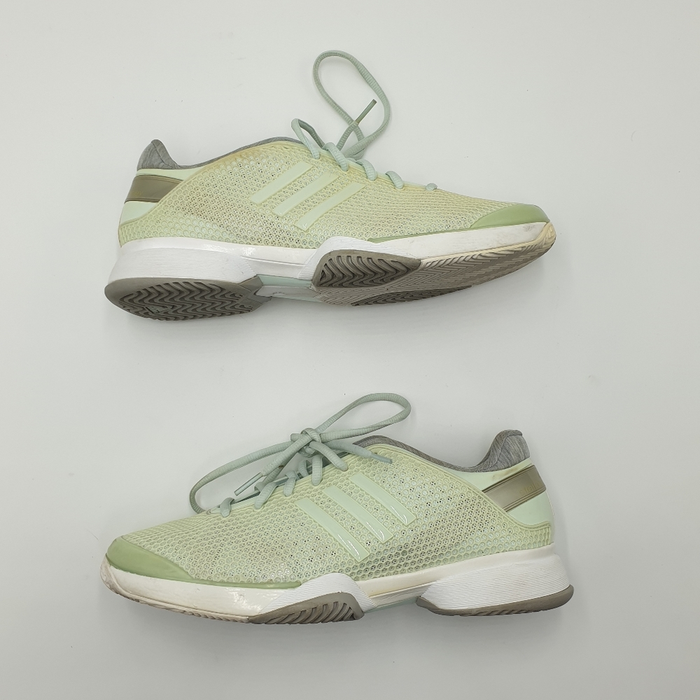 ⬇️$55⬇️AUS9 Adidas By Stella McCartney Mint Green Runners Sneakers - Picture 4 of 11